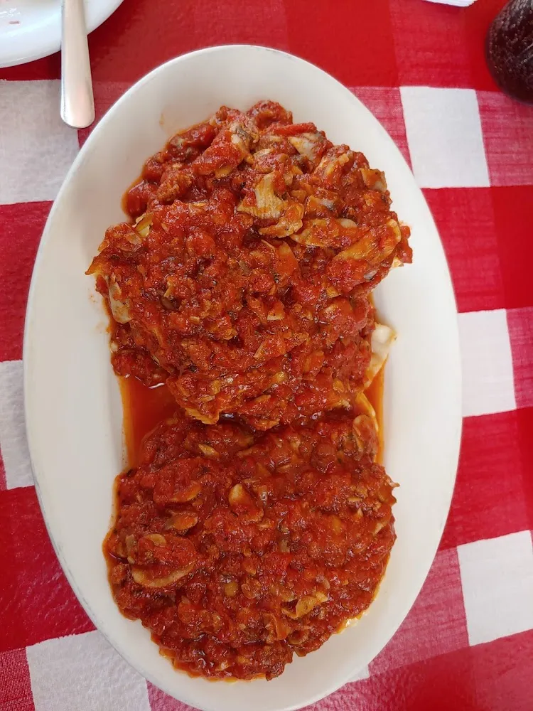 Half and Half Lasagna and Cheese Ravioli with Meat Sauce